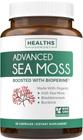 Suplemento Healths Harmony Irish Sea Moss 60 cápsulas