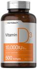 Suplemento Horbäach Vitamina D3 10000 UI 500 Cápsulas