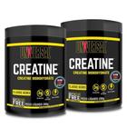 Suplemento Importado 2 X Potes De Creatina Monohidratada 400g no total - Universal Nutrition U.S.A