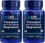 Suplemento Life Extension Potássio 99mg com Magnésio 250mg