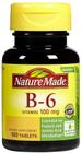 Suplemento natural de vitamina B6, comprimidos de 100 mg, 100 ct - Nature Made