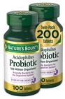 Suplemento Nature's Bounty Acidophilus Probiotic 100 unidades