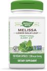 Suplemento Nature's Way Melissa Lemon Balm Leaf 100 cápsulas