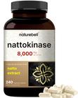 Suplemento NatureBell Nattokinase 8.000 FU 240 cápsulas