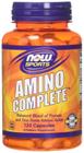 Suplemento Now Foods Amino Complete 120 cápsulas
