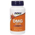 Suplemento Now Foods DMG 125mg - 100 Cápsulas - Suporte Nutricional