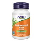 Suplemento NOW Foods Goldenseal Root - 50 Cápsulas Vegetais (500mg)