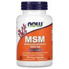 Suplemento NOW Foods MSM (Metilsulfonilmetano) 1000mg - 120 Cápsulas