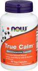 Suplemento NOW Foods True Calm Amino Relaxer 90 cápsulas x2