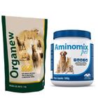 Suplemento Organew 1kg + Aminomix Pet 500g Cães E Gatos