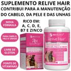 Suplemento Para Cabelo, Unha e Pele 60 Cápsulas + Tônico Kit - vitrine do barbeiro, biocêutica