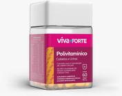 Suplemento Polivitamínico Cabelos e Unhas 60cap - Viva Mais Forte