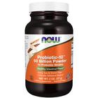 Suplemento Probiótico NOW Foods Probiotic-10 em Pó - 50 Bilhões de UFC - 60g