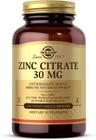 Suplemento Solgar Citrato de Zinco 30mg Cápsulas Vegetais x100