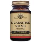 Suplemento Solgar L-Carnitina 500mg - 60 Comprimidos Veganos