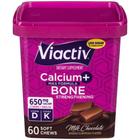 Suplemento Viactiv Calcium +Vitamina D3 Chocolate ao Leite 60 Chews