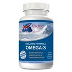 Suplemento Viking Icelandic Fourmula Quadruple Strength Óleo de peixe ômega-3 3000 mg com alto teor de DHA e EPA 90 cápsulas gelatinosas