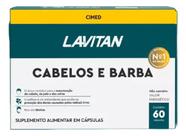 Suplemento Vitamina Lavitan Cabelos E Barba 60 Cps - Cimed