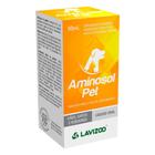 Suplemento Vitamínico Aminoácido Lavizoo Aminosol Pet para Cães, Gatos e Pequenos Animais - 50 mL