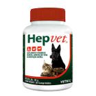 Suplemento Vitamínico Hepvet para Cães e Gatos Vetnil 30 Comprimidos