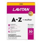 Suplemento Vitamínico Mineral AZ Mulher Feminin Lavitan c/30