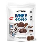 Suplemento Whey Protein Grego 3W 900g Refil Nutrata Rende 22 doses