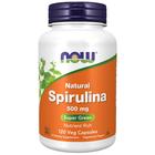 Suplementos NOW Foods Espirulina natural 500 mg 120 cápsulas vegetais