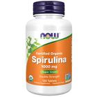 Suplementos NOW Spirulina 1000 mg orgânica 120 comprimidos