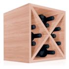 Suporte Adega De Vinho Bancada Porto para 12 Garrafas Madeira MDF - Jade