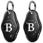 Suporte Airtag personalizado DROMAHO 2PACK B Initial