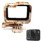 Suporte Armação Moldura Frame GoPro 8 Black - Camuflado Marrom