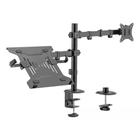 Suporte Articulado Ergonomico de Mesa para Monitor e Notebook Evolut ESN-12