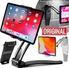 Suporte Articulado Para Tablet iPad Celular Universal Apoio de Mesa Fixar na Parede 2 em 1 Assistir Filmes Series Vídeo