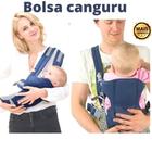 Suporte Baby Canguru Para Bebe Azul