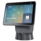 Suporte Base Elevação de Mesa com Enrolador de Cabos Compatível com Alexa Echo Show 10