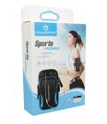 Suporte Celular Braço Braçadeira Esportiva YB-06 Preta