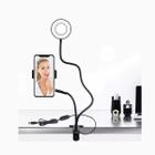 Suporte Celular, Mesa Luminária Ring Light Led Selfie