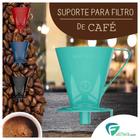 Suporte Coador Para Filtro de Café Prático Garrafa Unitermi