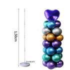 Suporte Coluna De Balões Para Arco Com Base 1,50 cm