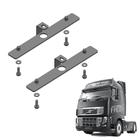 Suporte Da Placa Scania E Volvo Fh Com Parafusos - 2 Un