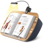 Suporte de almofada de leitura ERGONOV Beanbag com luz de leitura de 6500K