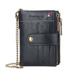 Suporte de cartão de crédito Fashion Wallet Pocket para homens - preto