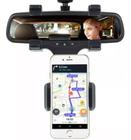 Suporte De Celular Veicular Com Encaixe Retrovisor Universal
