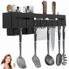 Suporte De Cozinha Porta Talheres Facas 50cm Com 8 Ganchos Moderno - KE HOME