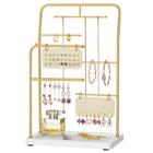 Suporte de joias SONGMICS Jewelry Organizer Metallic Gold