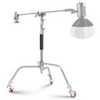 Suporte de luz fotográfica Neewer C Stand com braço de lança SC186W