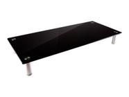 Suporte de mesa Monoprice Workstream Collection Black Glass