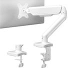 Suporte de mesa para monitor VIVO Single STAND-V001OW 43-81cm branco