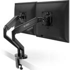 Suporte de monitor duplo EVEO Premium de 14-32” com altura ajustável