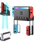 Suporte de parede para Nintendo Switch/Switch OLED ZAONOOL Black